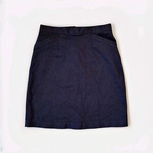 Style-co Women's Black and Navy Skirt